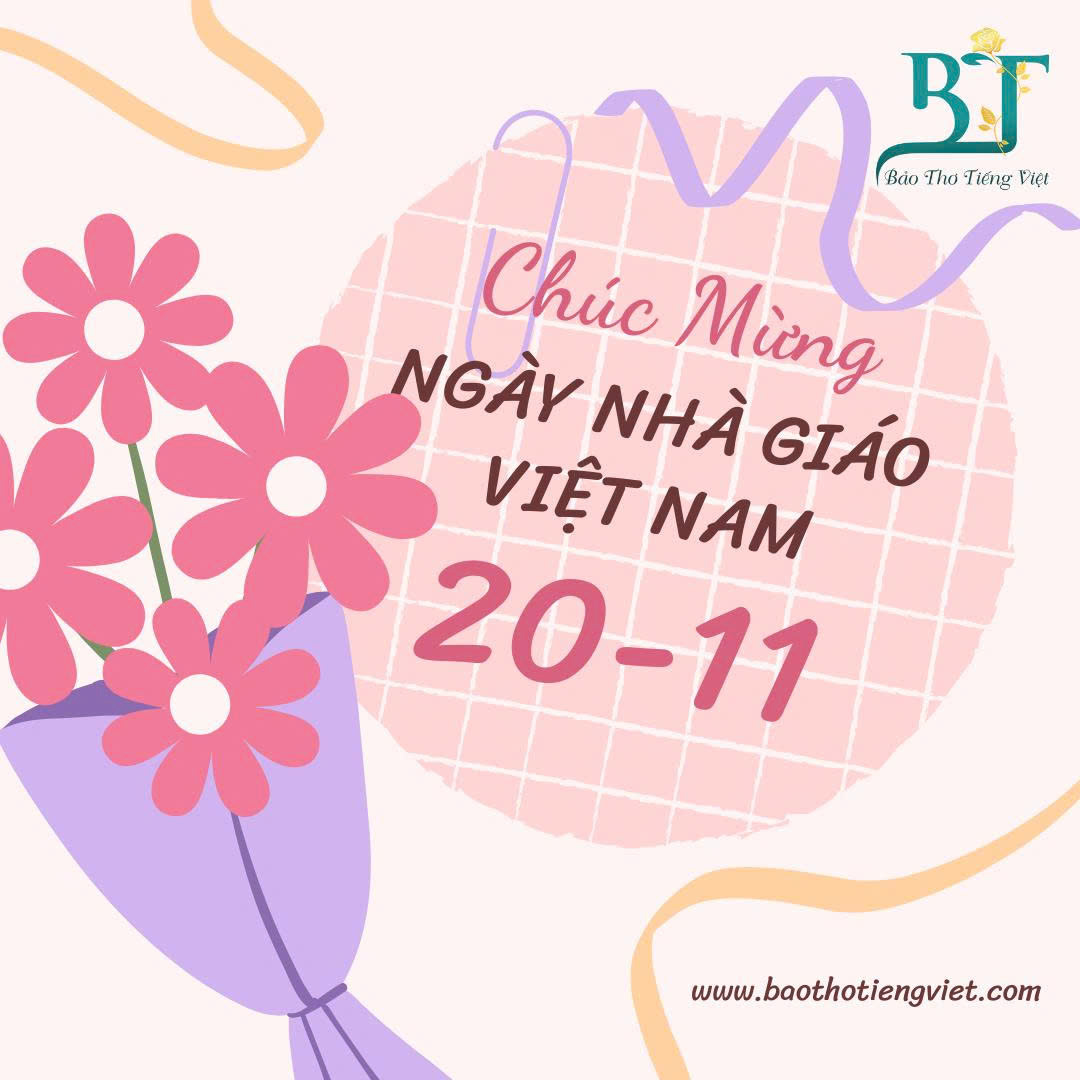 CHÚC MỪNG NGÀY NHÀ GIÁO VIỆT NAM 20/11  